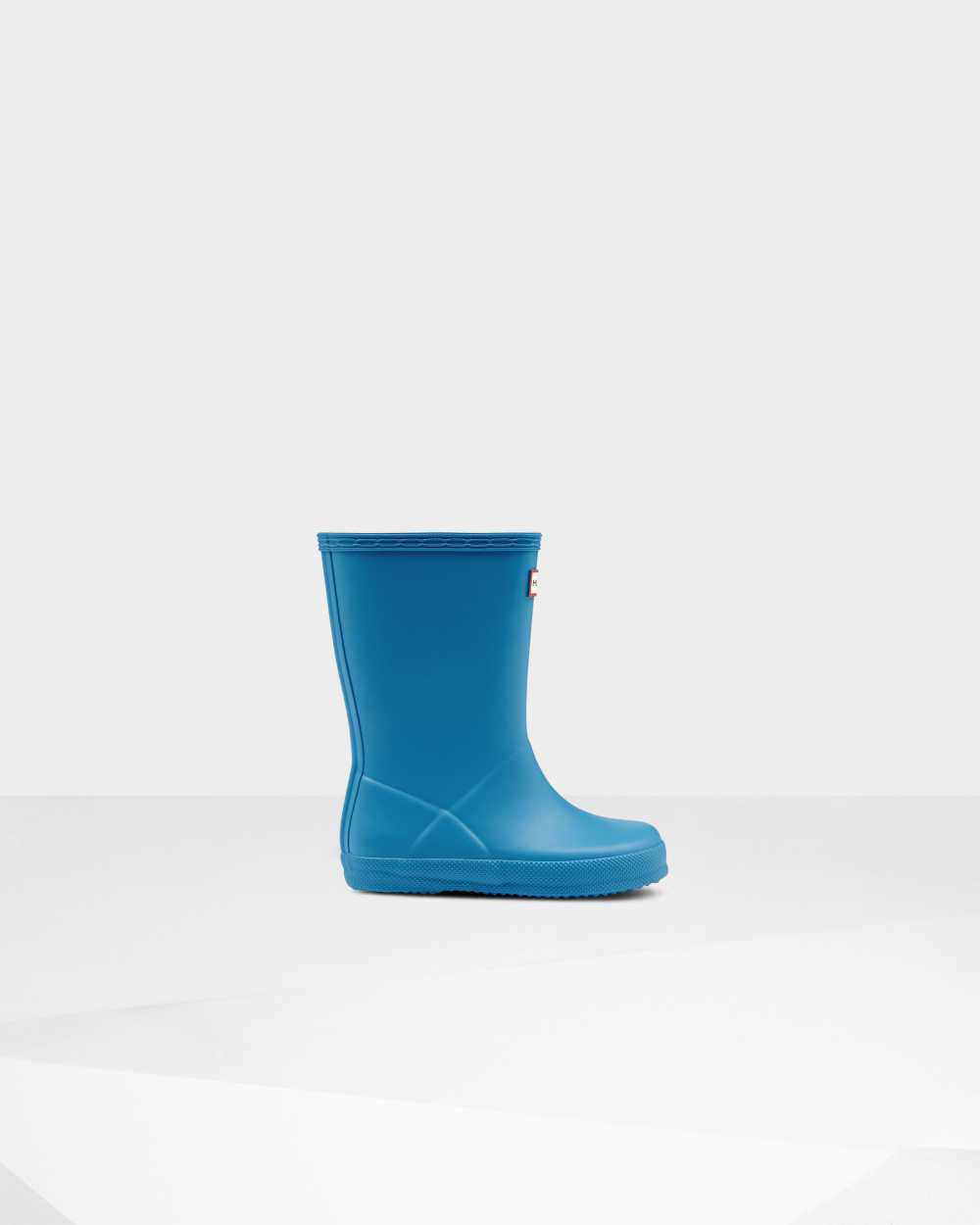 Botas De Agua Niños - Hunter Original First Classic Azules - IHKTRZ-354 - Azules